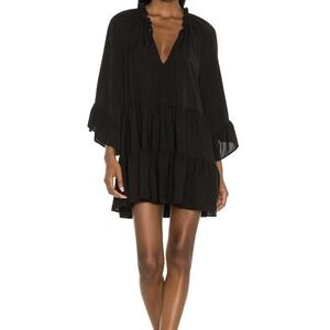 Show Me Your Mumu Viola Mini Dress In Black. Size XL. Flowy. Lightweight.